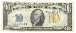10 dollár 1934 "A" USA Észak Afrika 1.