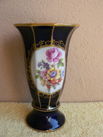 Echt Kobalt porcelán váza