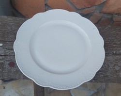 Zsolnay Gyöngyös 27 cm-es  Lapostányér, tányér, nosztalgia darabok