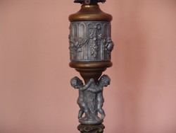 Antik petróleum lámpa