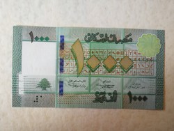 Libanon 1000 Livres UNC 2016