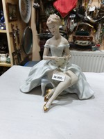 Régi német porcelán figura 