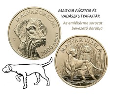 MAGYAR VIZSLA - emlékpénz 2019 PROOF