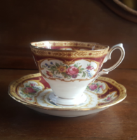 Royal Albert Lady Hamilton angol porcelán teás csésze 