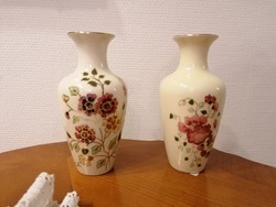 Zsolnay vases 16 cm each