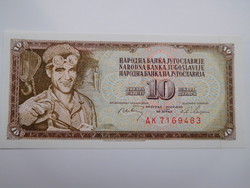 Jugoszlávia 10 dinár 1968 UNC