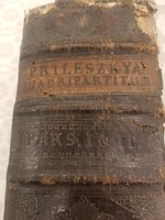 Quadripartitum antik könyv latin nyelven 