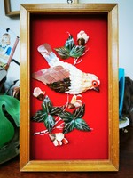 KÍNAI MADARAS KAGYLÓS DIORÁMA