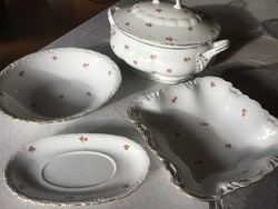 Mcp maier & co, hard porcelain bowl, sideboards, antique, in a strikingly beautiful condition (400)