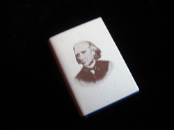 Mini könyv  :Liszt Ferenc  4,5 x 6   cm
