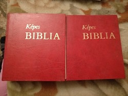 Képes Biblia, 2 kötetes,  Szent István Társulat kiadó, ajánljon!
