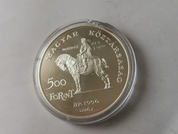 Mátyás ezüst 500 Ft 28 gramm 0,900 PP