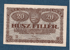 20 Fillér 1920 UNC  
