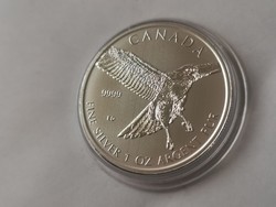 2015 Kanada sas ezüst érme 31,1 gramm 0,999 Ritkább