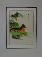 Dog, Chinese painting