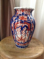 Antik japán Imari kézzel festett váza