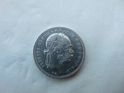 Ferenc József ezüst 1 forint 1881 01 