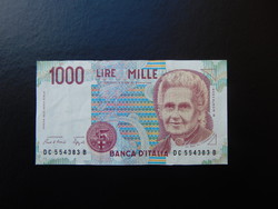 1000 lira 1990 Olaszország  02  