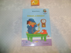 Richard scarry: simat, the detective - Hungarian English children's book - 1996