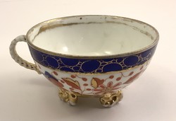 Aranyozott antik porcelán teáscsésze