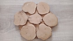 Kézműves fa edényalátét