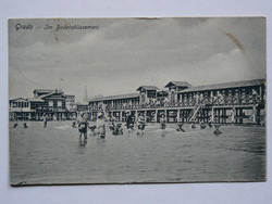 GRADO-FÜRDŐHELY, FOTÓ 1910 , POST CARD, KÉPESLAP (9X14 CM) EREDETI