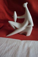 Zsolnay Török J.art deco porcelán figura (Vázát tartó Nő)