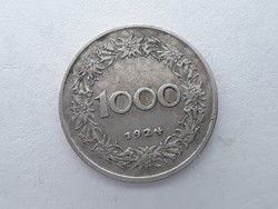 Ausztria 1000 Korona 1924 pénzérme