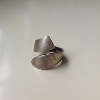 Masszív állítható osztrák ezüst gyűrű