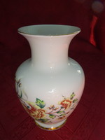 Hollóház porcelain vase, height 15 cm. Sign: 503. There are!