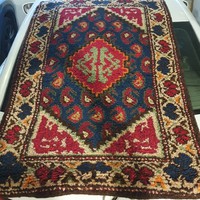90x145 suba szerű vastag perzsa szőnyeg, faliszőnyeg kézi