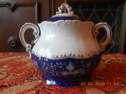 Zsolnay Pompadour II nagyméretű teás cukortartó