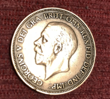 Nagyon jó állapotban 1930 George V British Bronze  1 Penny .