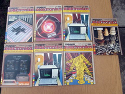 7 db. Magyar elektronika magazin egyben (1984-1985)