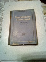 A Magyar Dolgozók Pártja III.Kongresszusának jegyzőkönyve