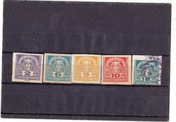 Austria newspaper stamps 1920/21