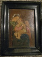 Raffaello : Madonna della Sedia alapján szentkép   /11X 9 cm/