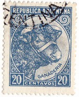 Argentina forgalmi bélyeg 1942