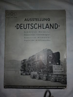 1936-os német propaganda reklám mozdony kiadvány