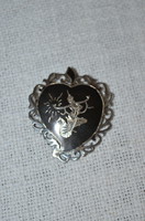 Silver 925 Siam Brooch