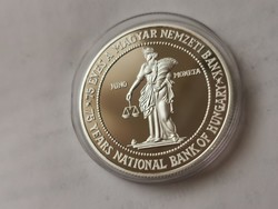 75 éves a nemzeti bank ezüst 75 Ft 31,46 gramm 0,925 PP R