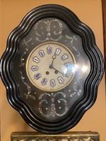 Antique boulle French wall clock working