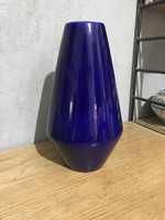 Retro Gránit váza, ritka kék színben