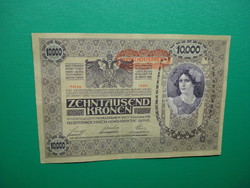 Ropogós 10000 korona 1918 