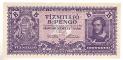 Tízmillió b.-pengő 1946 UNC