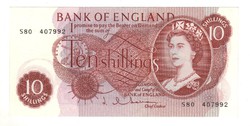 10 shillind 1962-66 UNC Anglia