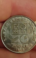 Fao 20 HUF 1985 rare metal coin