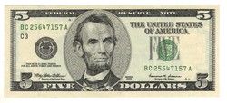 5 dollár 1999 USA 2. UNC