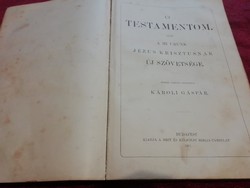 Szent Biblia 1911-es Budapesti kiadás