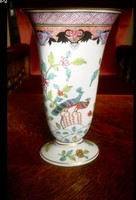 Herendi Paon de Peking PP festésű,ovális váza,az ötvenes évekből.Most leárazva!
